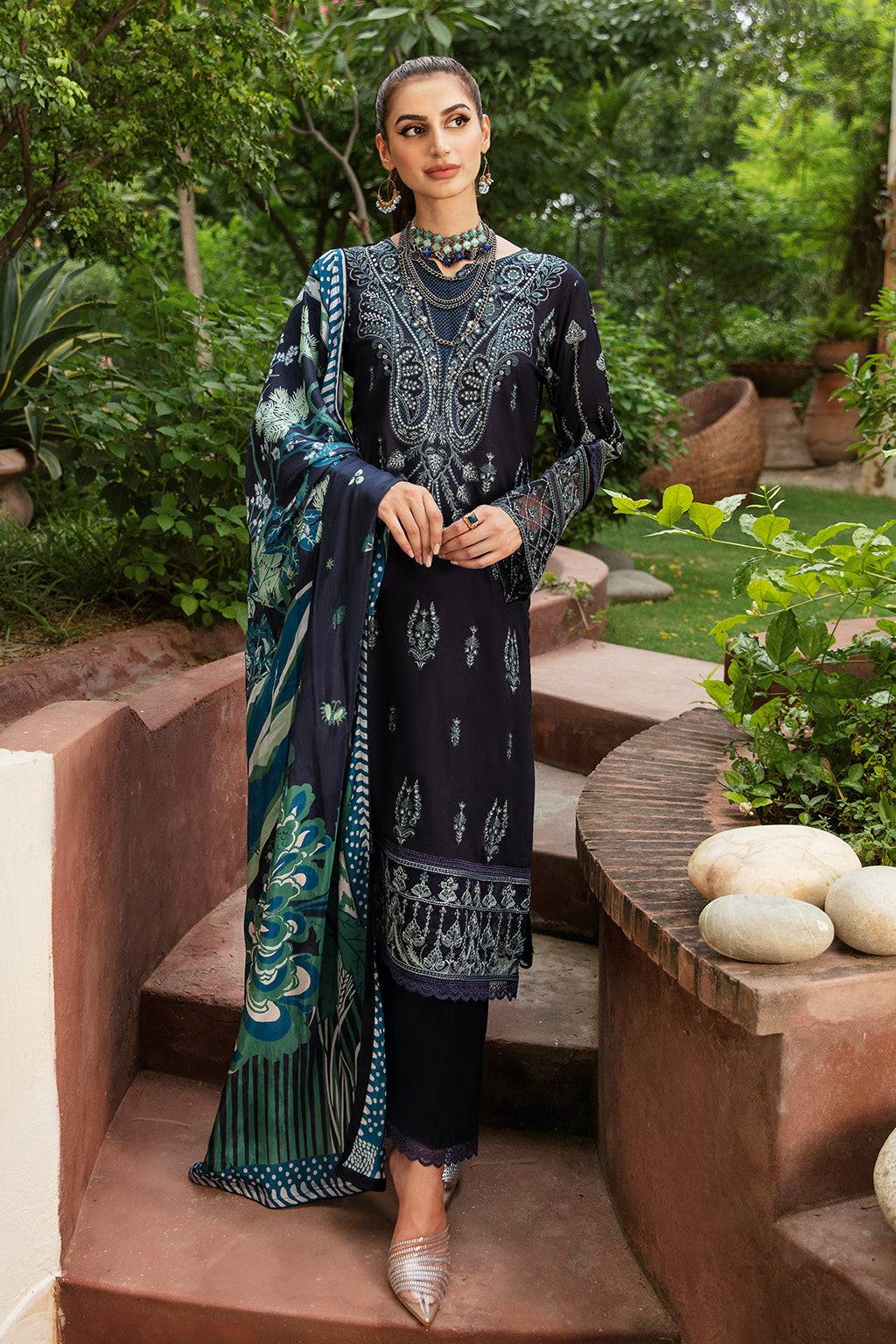 Ramsha | Luxury Lawn 24 | Y-803 - Pakistani Designer Dress - by Ramsha | Type: Casuals - 100% Original at Saira Sultan