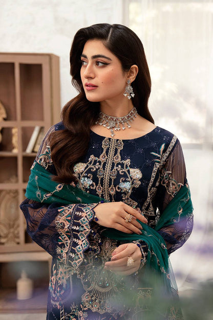 Ramsha | Minhal Organza Collection | M-1009 - Pakistani Designer Dress - by Ramsha | Type: Formal - 100% Original at Saira Sultan