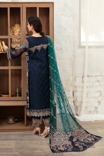 Ramsha | Minhal Organza Collection | M-1009 - Pakistani Designer Dress - by Ramsha | Type: Formal - 100% Original at Saira Sultan
