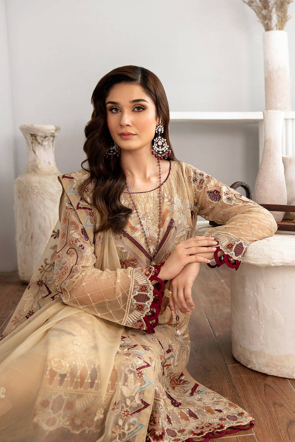 Ramsha | Rangoon Chiffon Collection 24 |D-1108 - Pakistani Designer Dress - by Ramsha | Type: Formal - 100% Original at Saira Sultan
