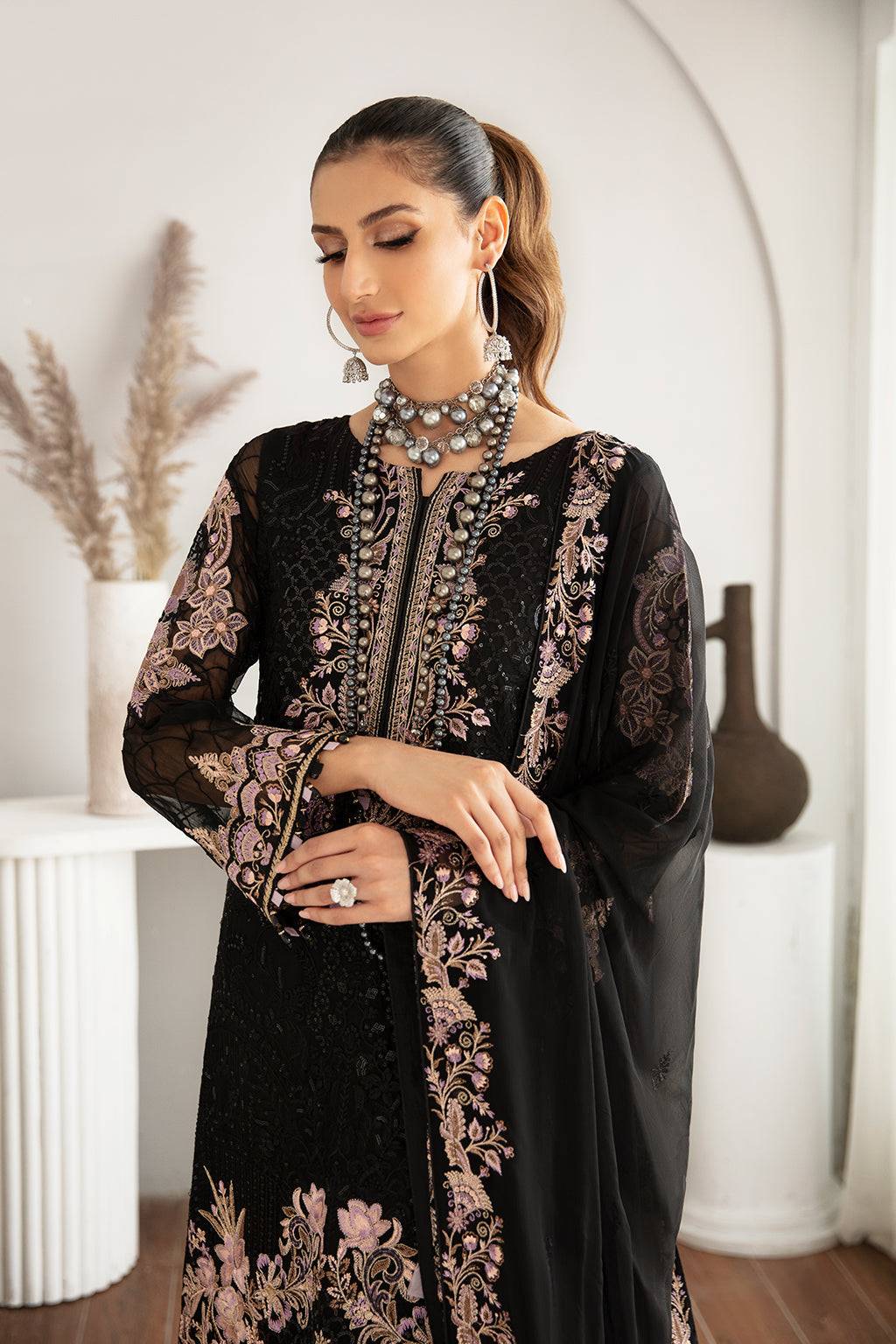 Ramsha | Rangoon Chiffon Collection 24 |D-1106 - Pakistani Designer Dress - by Ramsha | Type: Formal - 100% Original at Saira Sultan