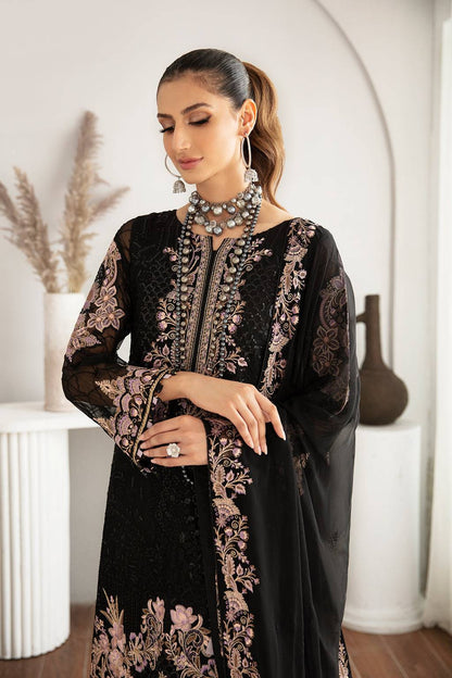 Ramsha | Rangoon Chiffon Collection 24 |D-1106 - Pakistani Designer Dress - by Ramsha | Type: Formal - 100% Original at Saira Sultan