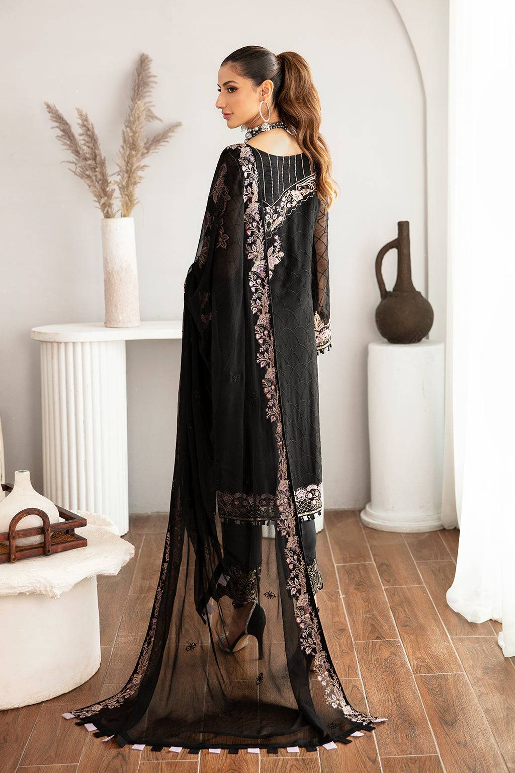 Ramsha | Rangoon Chiffon Collection 24 |D-1106 - Pakistani Designer Dress - by Ramsha | Type: Formal - 100% Original at Saira Sultan