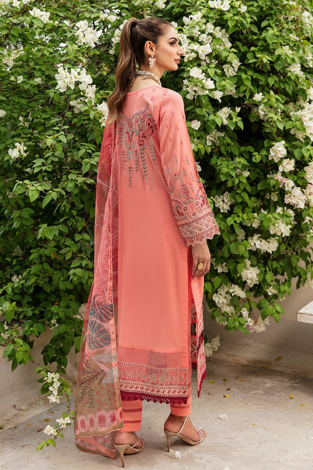 Ramsha | Luxury Lawn 24 | Y-807 - Pakistani Designer Dress - by Ramsha | Type: Casuals - 100% Original at Saira Sultan