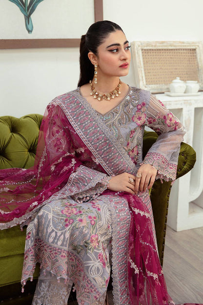 Ramsha | Minhal Organza Collection | M-1008 - Pakistani Designer Dress - by Ramsha | Type: Formal - 100% Original at Saira Sultan
