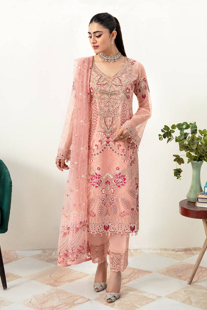 Ramsha | Minhal Organza Collection | M-1007 - Pakistani Designer Dress - by Ramsha | Type: Formal - 100% Original at Saira Sultan
