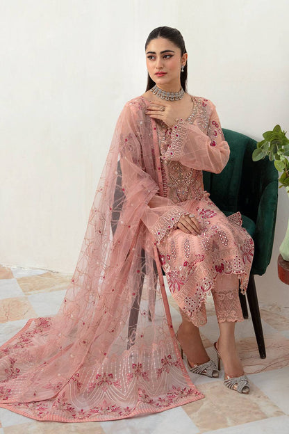 Ramsha | Minhal Organza Collection | M-1007 - Pakistani Designer Dress - by Ramsha | Type: Formal - 100% Original at Saira Sultan