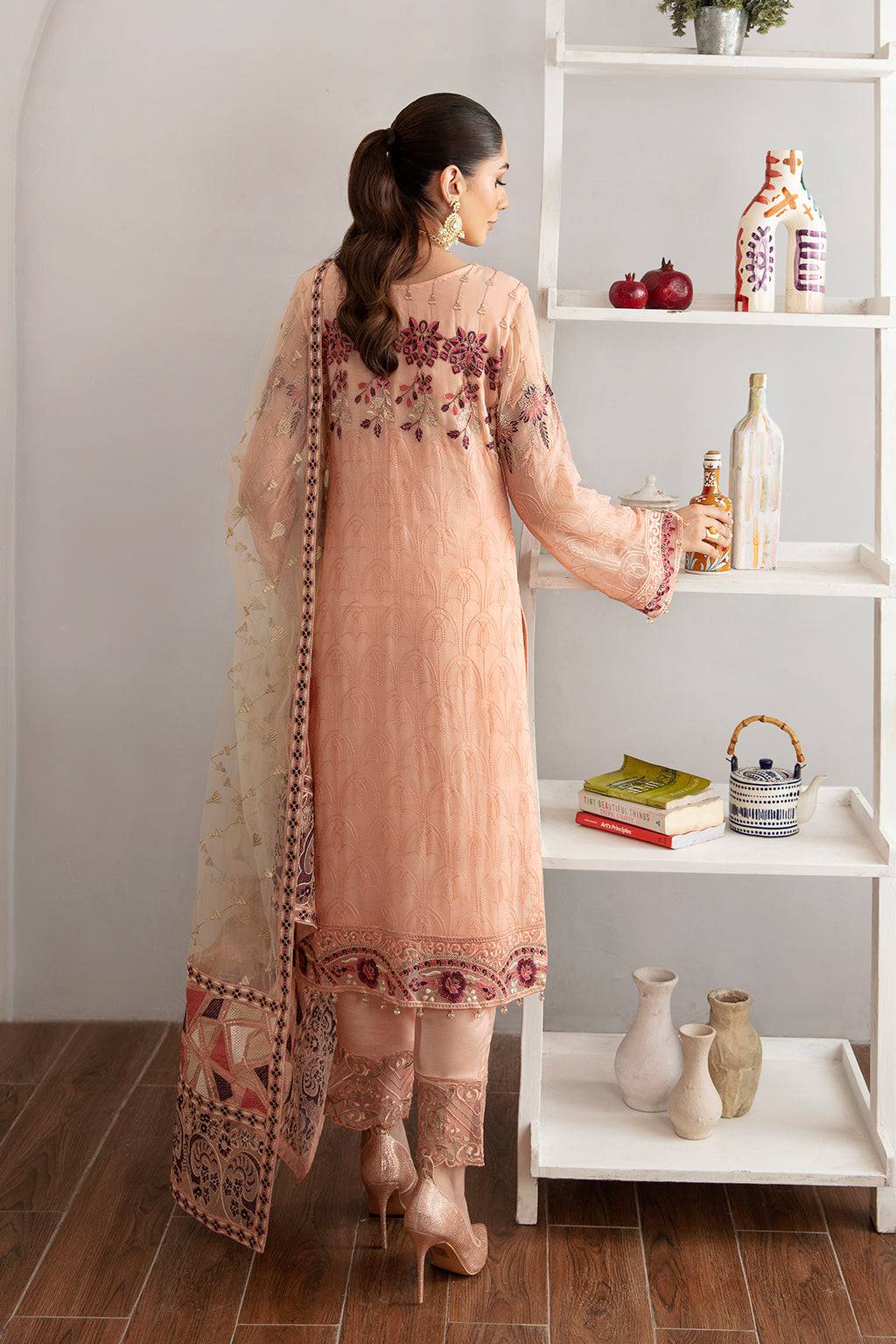 Ramsha | Rangoon Chiffon Collection 24 |D-1112 - Pakistani Designer Dress - by Ramsha | Type: Formal - 100% Original at Saira Sultan
