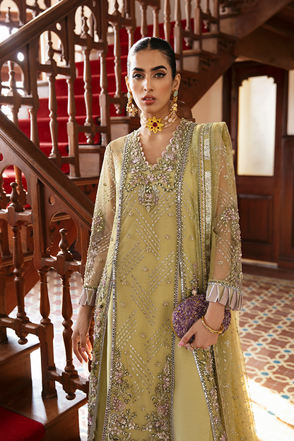 Soraya | Lumene Festive | OLIVINE - Pakistani Designer Dress - by Soraya | Type: Bridal - 100% Original at Saira Sultan