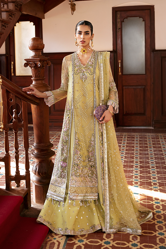 Soraya | Lumene Festive | OLIVINE - Pakistani Designer Dress - by Soraya | Type: Bridal - 100% Original at Saira Sultan