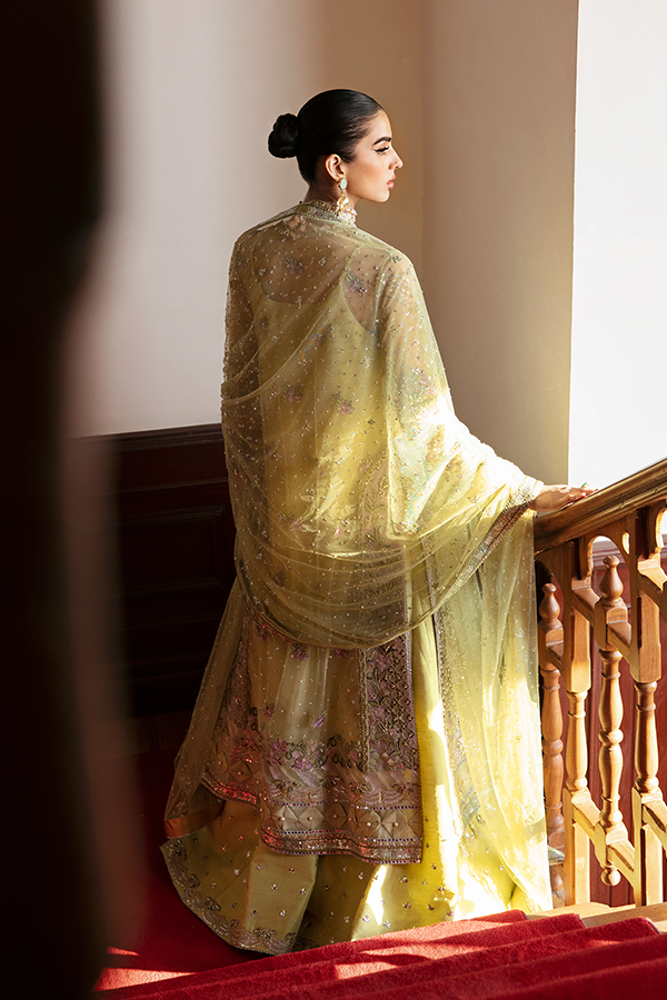 Soraya | Lumene Festive | OLIVINE - Pakistani Designer Dress - by Soraya | Type: Bridal - 100% Original at Saira Sultan