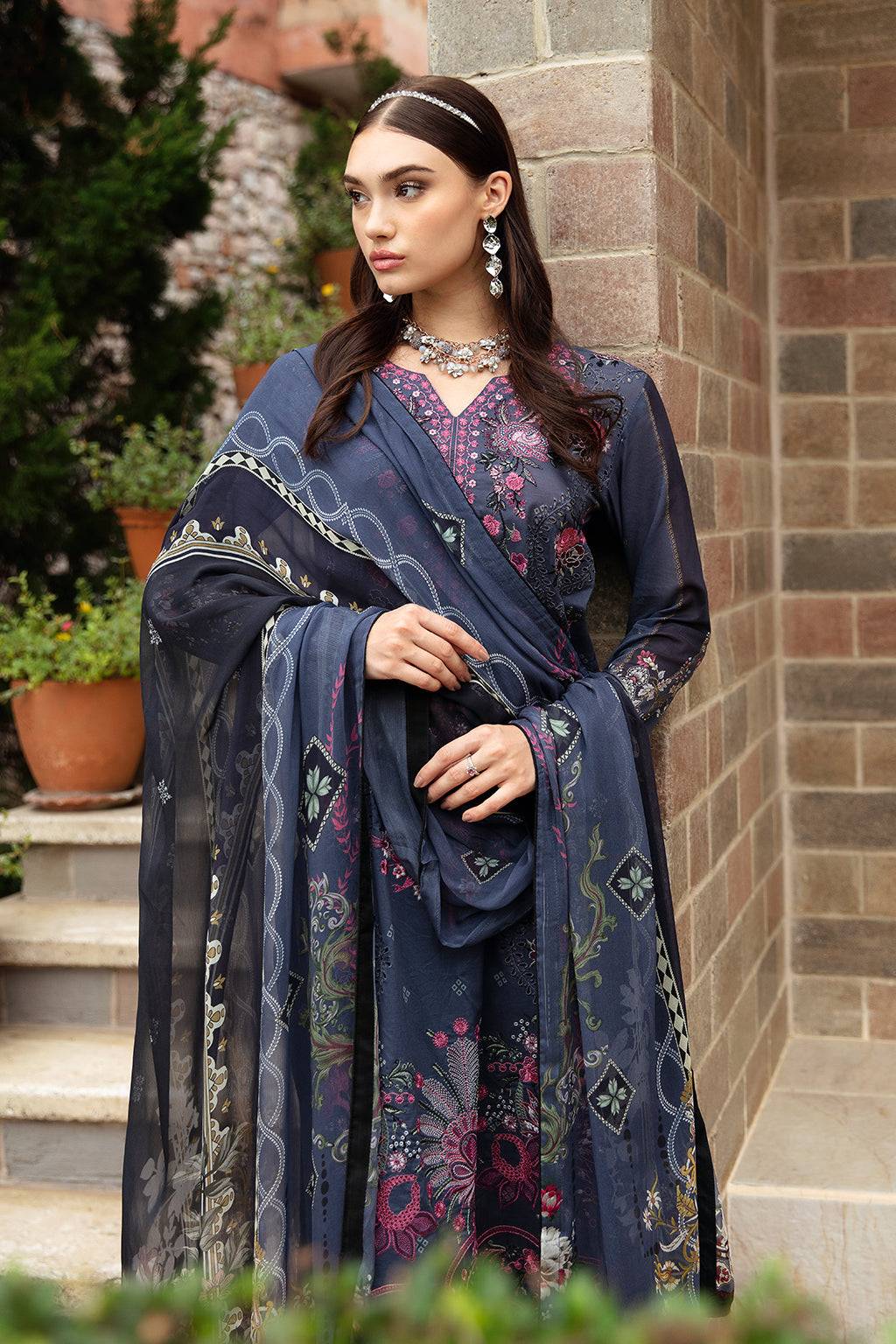 Ramsha | Riwayat Lawn Collection| Y-901 - Pakistani Designer Dress - by Ramsha | Type: Luxury - 100% Original at Saira Sultan