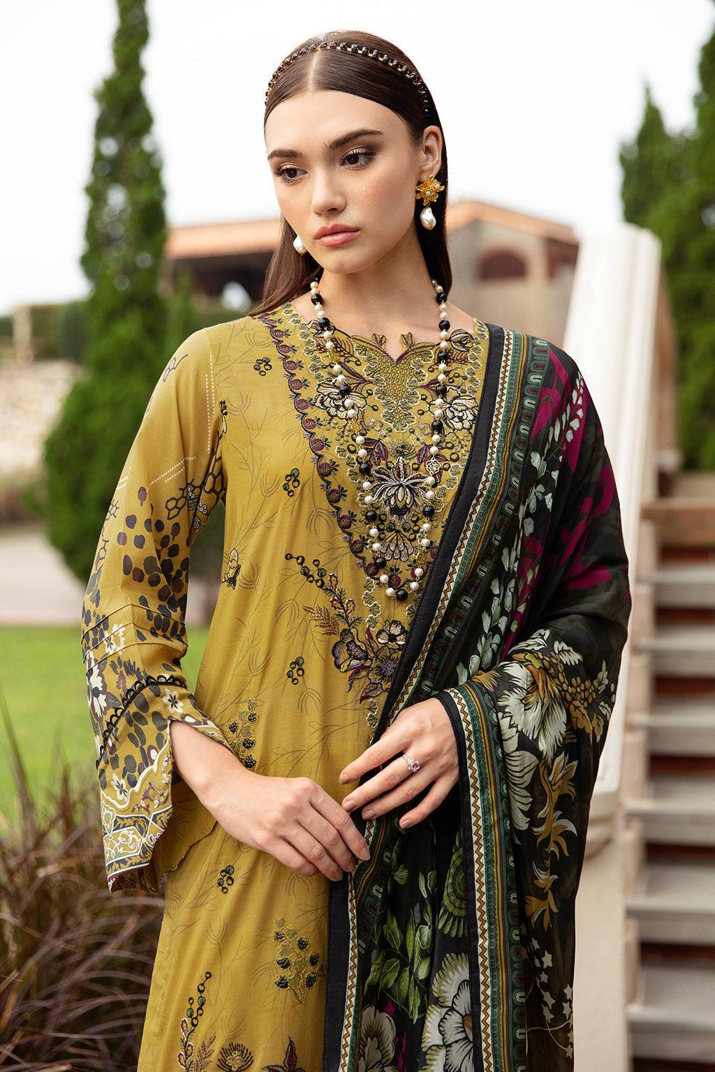 Ramsha | Riwayat Lawn Collection| Y-910 - Pakistani Designer Dress - by Ramsha | Type: Luxury - 100% Original at Saira Sultan