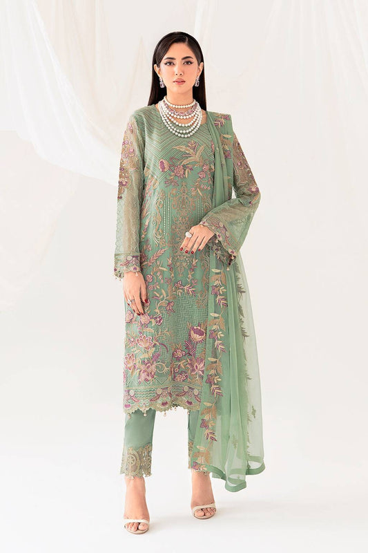 Ramsha | Rangoon Chiffon Collection 24 | D-1003 - Pakistani Designer Dress - by Ramsha | Type: Formal - 100% Original at Saira Sultan