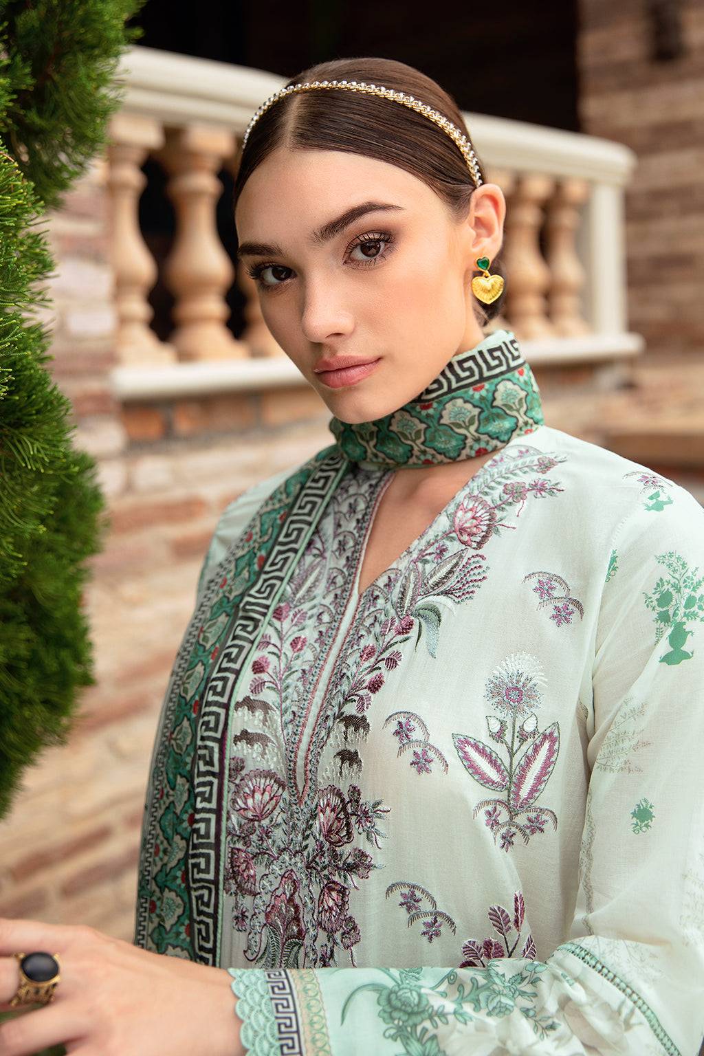 Ramsha | Riwayat Lawn Collection| Y-905 - Pakistani Designer Dress - by Ramsha | Type: Luxury - 100% Original at Saira Sultan