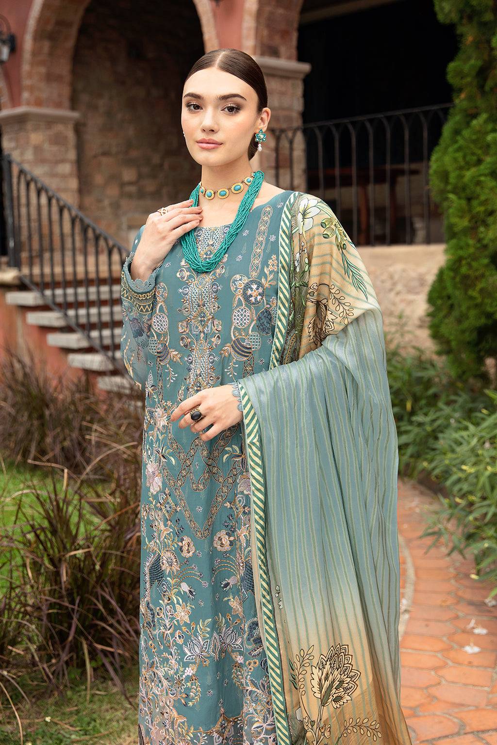 Ramsha | Riwayat Lawn Collection| Y-907 - Pakistani Designer Dress - by Ramsha | Type: Luxury - 100% Original at Saira Sultan