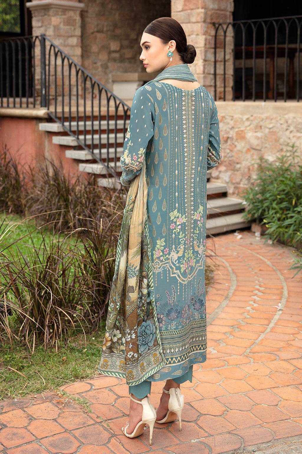Ramsha | Riwayat Lawn Collection| Y-907 - Pakistani Designer Dress - by Ramsha | Type: Luxury - 100% Original at Saira Sultan