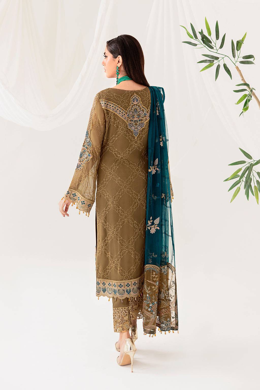 Ramsha | Rangoon Chiffon Collection 24 | D-1012 - Pakistani Designer Dress - by Ramsha | Type: Formal - 100% Original at Saira Sultan