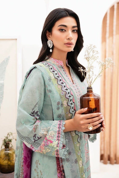 Ramsha | Mashaal Luxury Lawn | L-1110 - Pakistani Designer Dress - by Ramsha | Type: Luxury - 100% Original at Saira Sultan