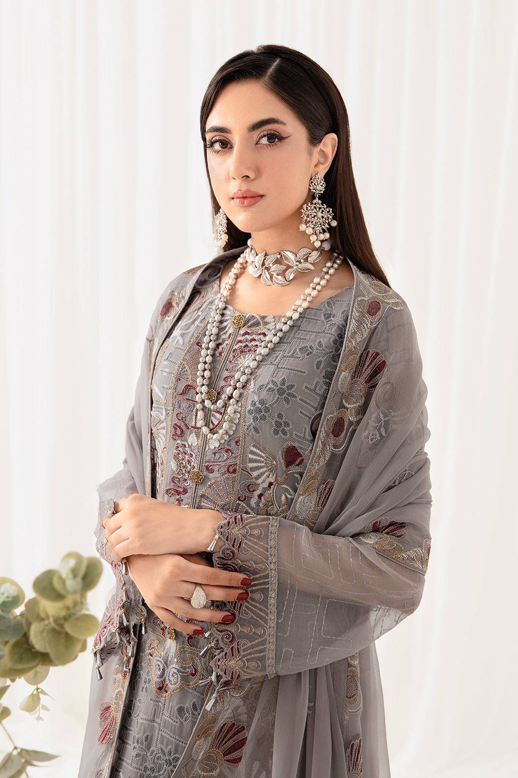 Ramsha | Rangoon Chiffon Collection 24 | D-1006 - Pakistani Designer Dress - by Ramsha | Type: Formal - 100% Original at Saira Sultan