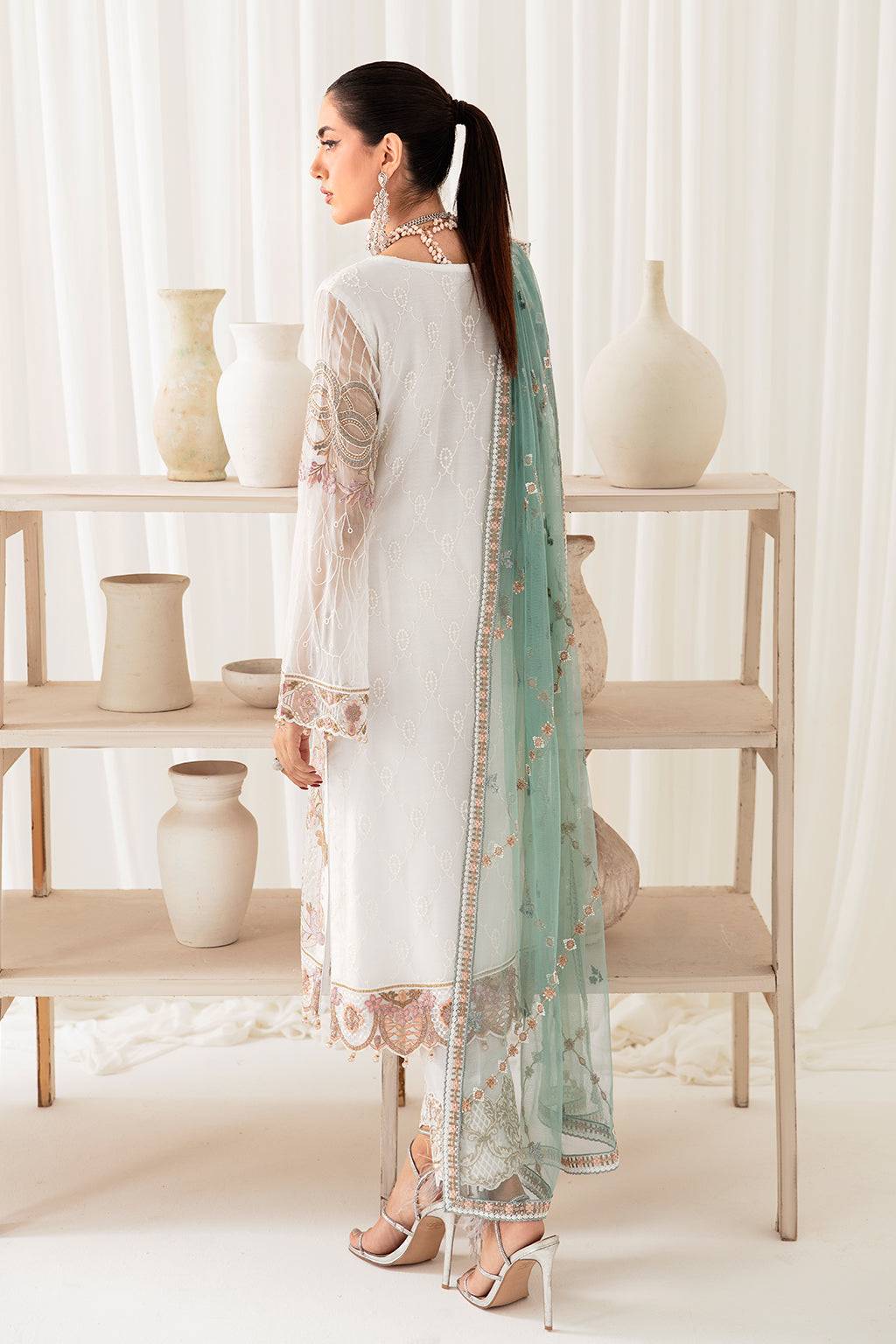 Ramsha | Rangoon Chiffon Collection 24 | D-1005 - Pakistani Designer Dress - by Ramsha | Type: Formal - 100% Original at Saira Sultan
