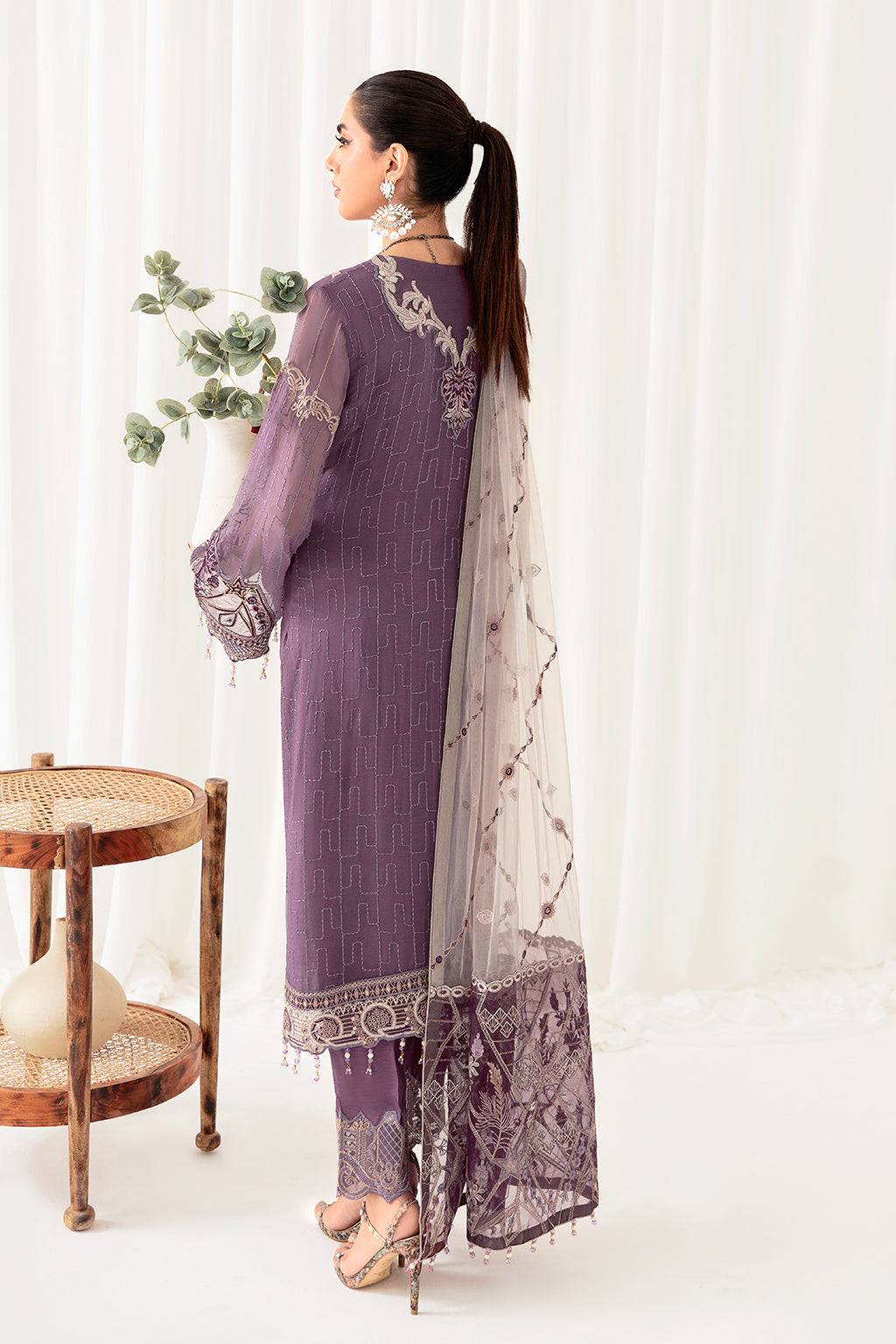 Ramsha | Rangoon Chiffon Collection 24 | D-1002 - Pakistani Designer Dress - by Ramsha | Type: Formal - 100% Original at Saira Sultan