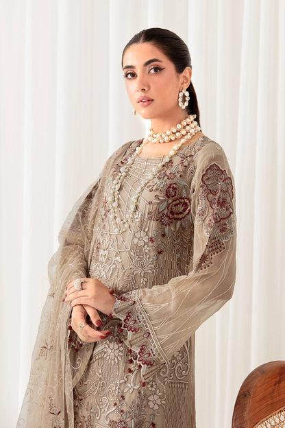 Ramsha | Rangoon Chiffon Collection 24 | D-1009 - Pakistani Designer Dress - by Ramsha | Type: Formal - 100% Original at Saira Sultan