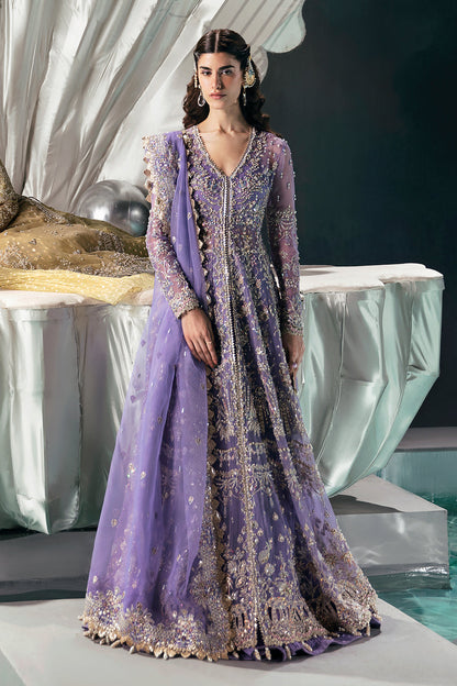 Afrozeh | Wild Flower Bloom Luxury Formals | Eloah Long Slit Maxi