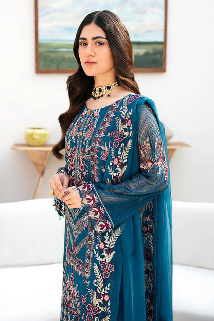 Ramsha | Chevron Chiffon Collection | A-811 - Pakistani Designer Dress - by Ramsha | Type: Casuals - 100% Original at Saira Sultan