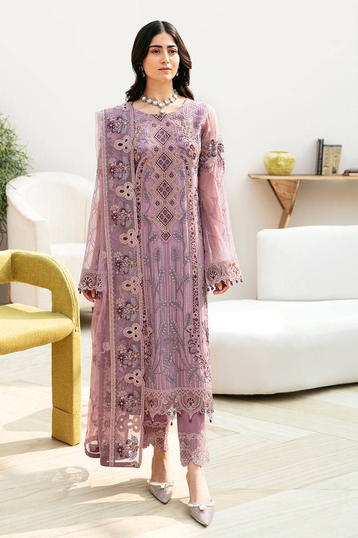 Ramsha | Chevron Chiffon Collection | A-801 - Pakistani Designer Dress - by Ramsha | Type: Casuals - 100% Original at Saira Sultan