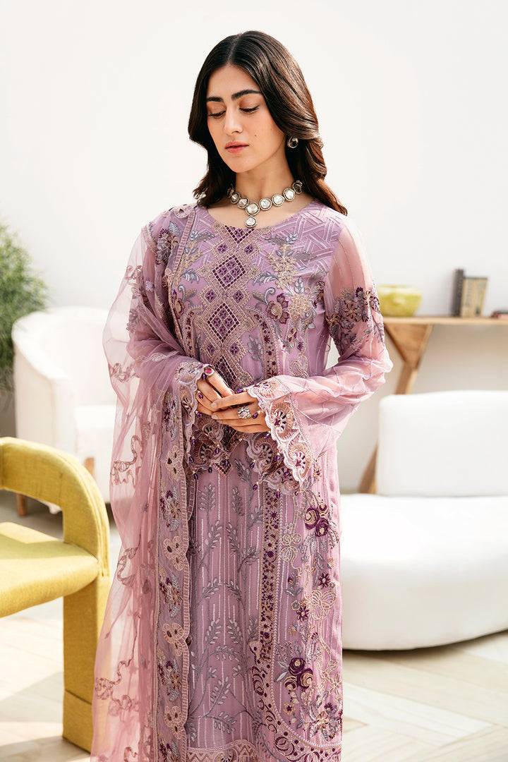 Ramsha | Chevron Chiffon Collection | A-801 - Pakistani Designer Dress - by Ramsha | Type: Casuals - 100% Original at Saira Sultan
