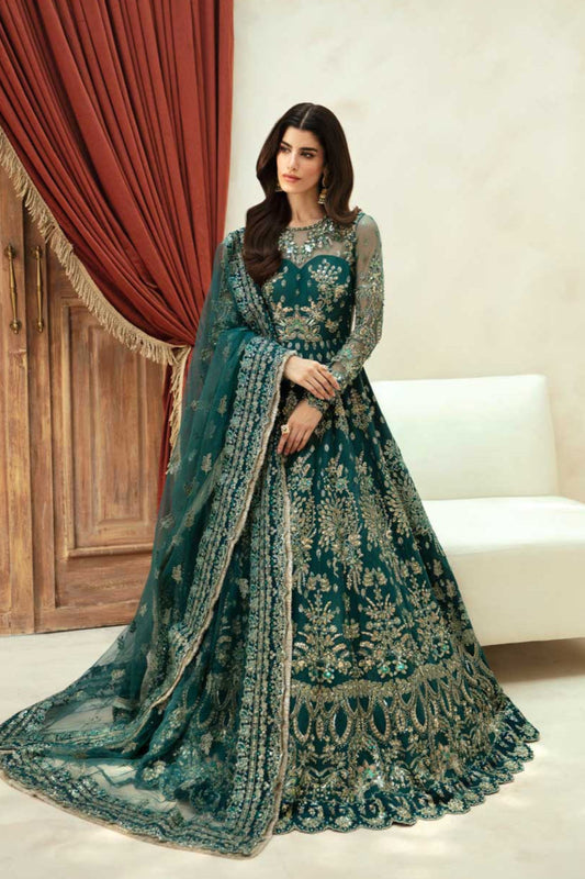 Akbar Aslam | Deewani Wedding Formals | Luxor - Pakistani Designer Dress - by Akbar Aslam - Type : Ladies Clothes - 100% Original at Saira Sultan