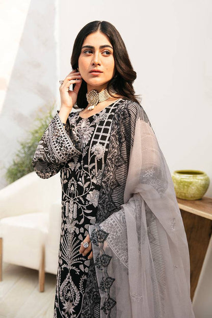Ramsha | Chevron Chiffon Collection | A-807 - Pakistani Designer Dress - by Ramsha | Type: Casuals - 100% Original at Saira Sultan