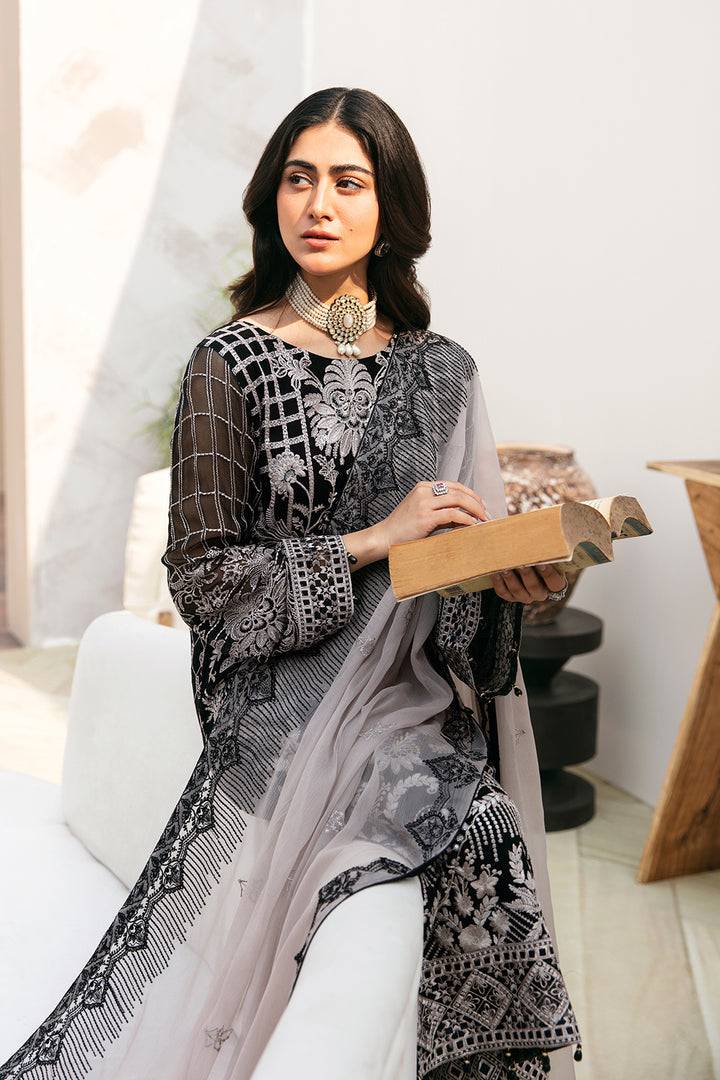Ramsha | Chevron Chiffon Collection | A-807 - Pakistani Designer Dress - by Ramsha | Type: Casuals - 100% Original at Saira Sultan