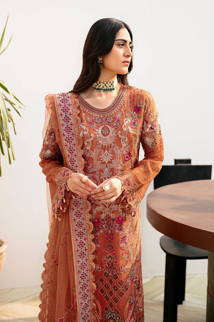 Ramsha | Chevron Chiffon Collection | A-810 - Pakistani Designer Dress - by Ramsha | Type: Casuals - 100% Original at Saira Sultan
