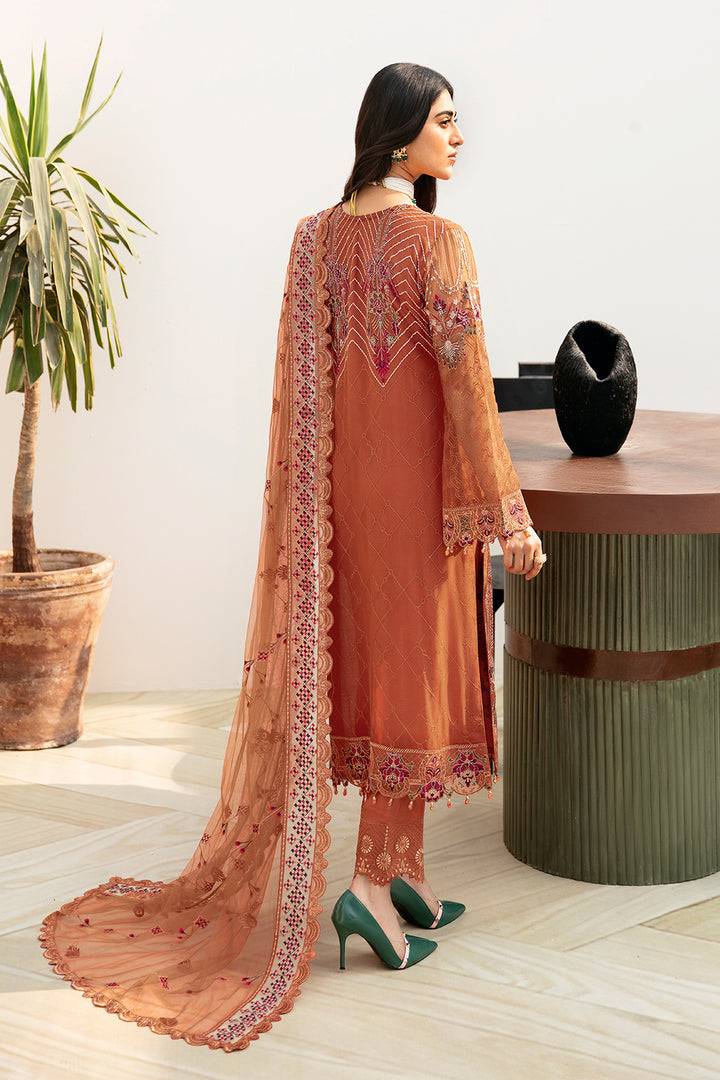 Ramsha | Chevron Chiffon Collection | A-810 - Pakistani Designer Dress - by Ramsha | Type: Casuals - 100% Original at Saira Sultan