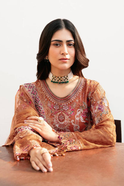 Ramsha | Chevron Chiffon Collection | A-810 - Pakistani Designer Dress - by Ramsha | Type: Casuals - 100% Original at Saira Sultan
