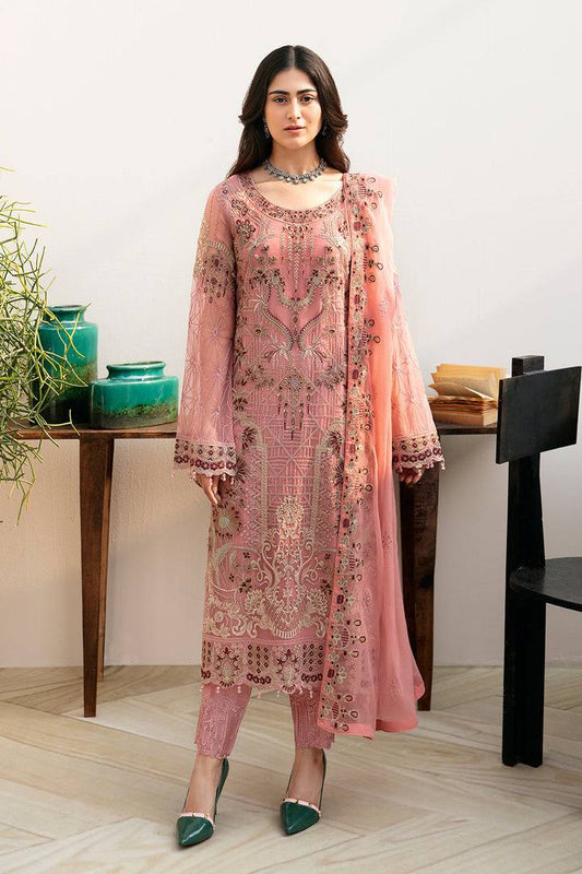 Ramsha | Chevron Chiffon Collection | A-805 - Pakistani Designer Dress - by Ramsha | Type: Casuals - 100% Original at Saira Sultan