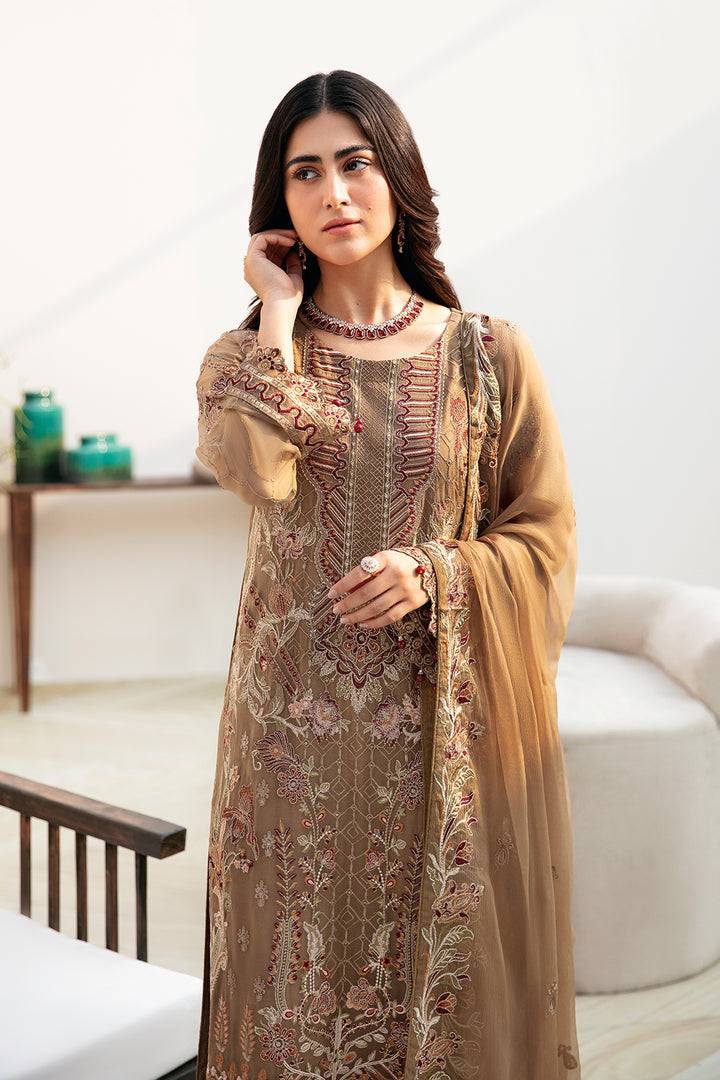 Ramsha | Chevron Chiffon Collection | A-812 - Pakistani Designer Dress - by Ramsha | Type: Casuals - 100% Original at Saira Sultan