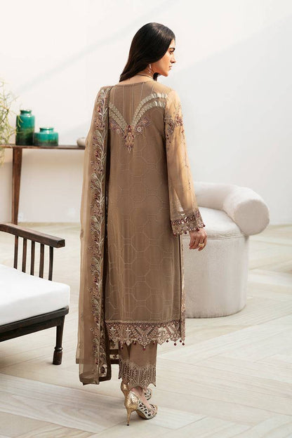 Ramsha | Chevron Chiffon Collection | A-812 - Pakistani Designer Dress - by Ramsha | Type: Casuals - 100% Original at Saira Sultan