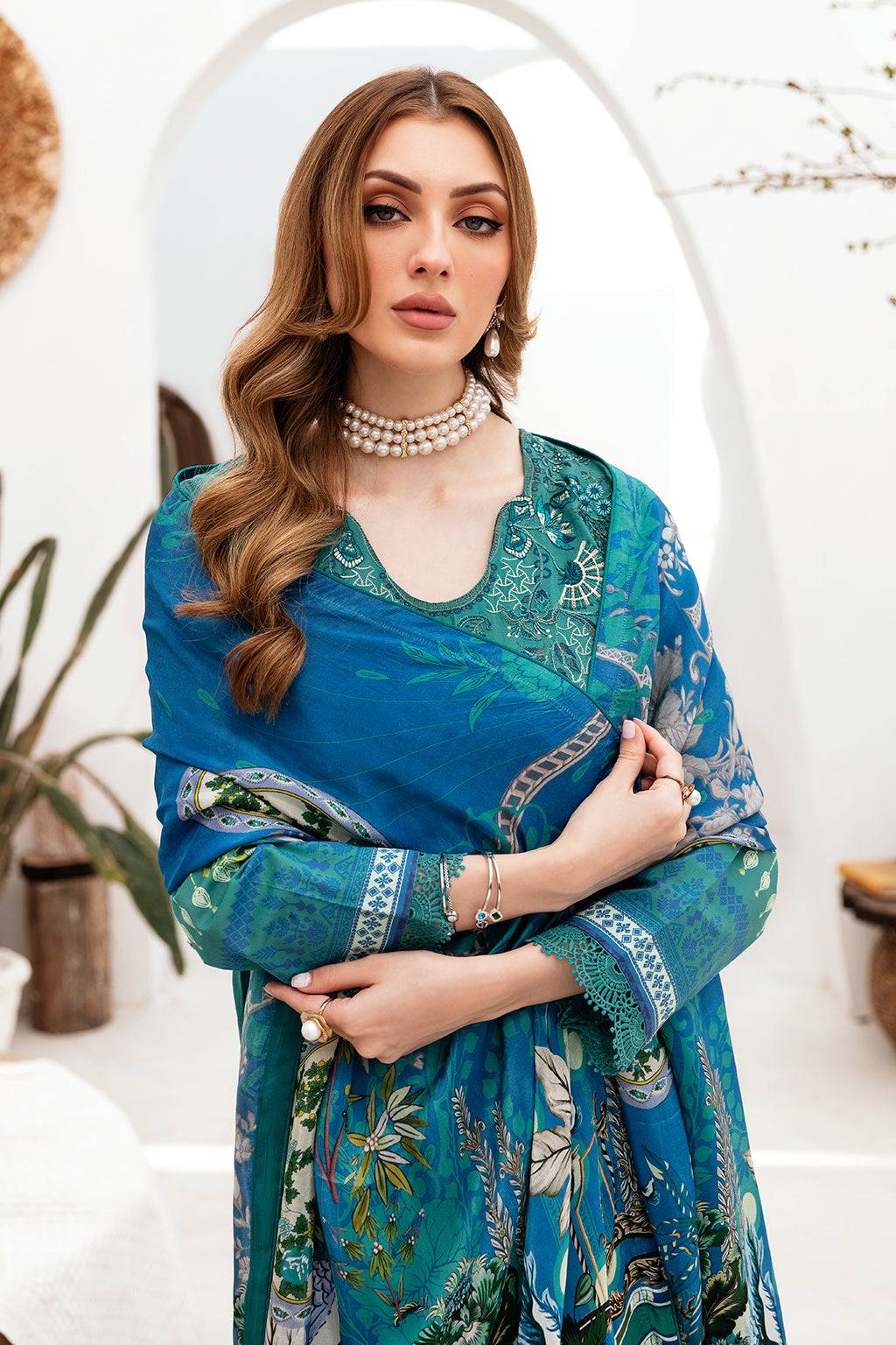 Ramsha | Ghazal Lawn 24 | G-206 - Pakistani Designer Dress - by Ramsha | Type: Luxury - 100% Original at Saira Sultan