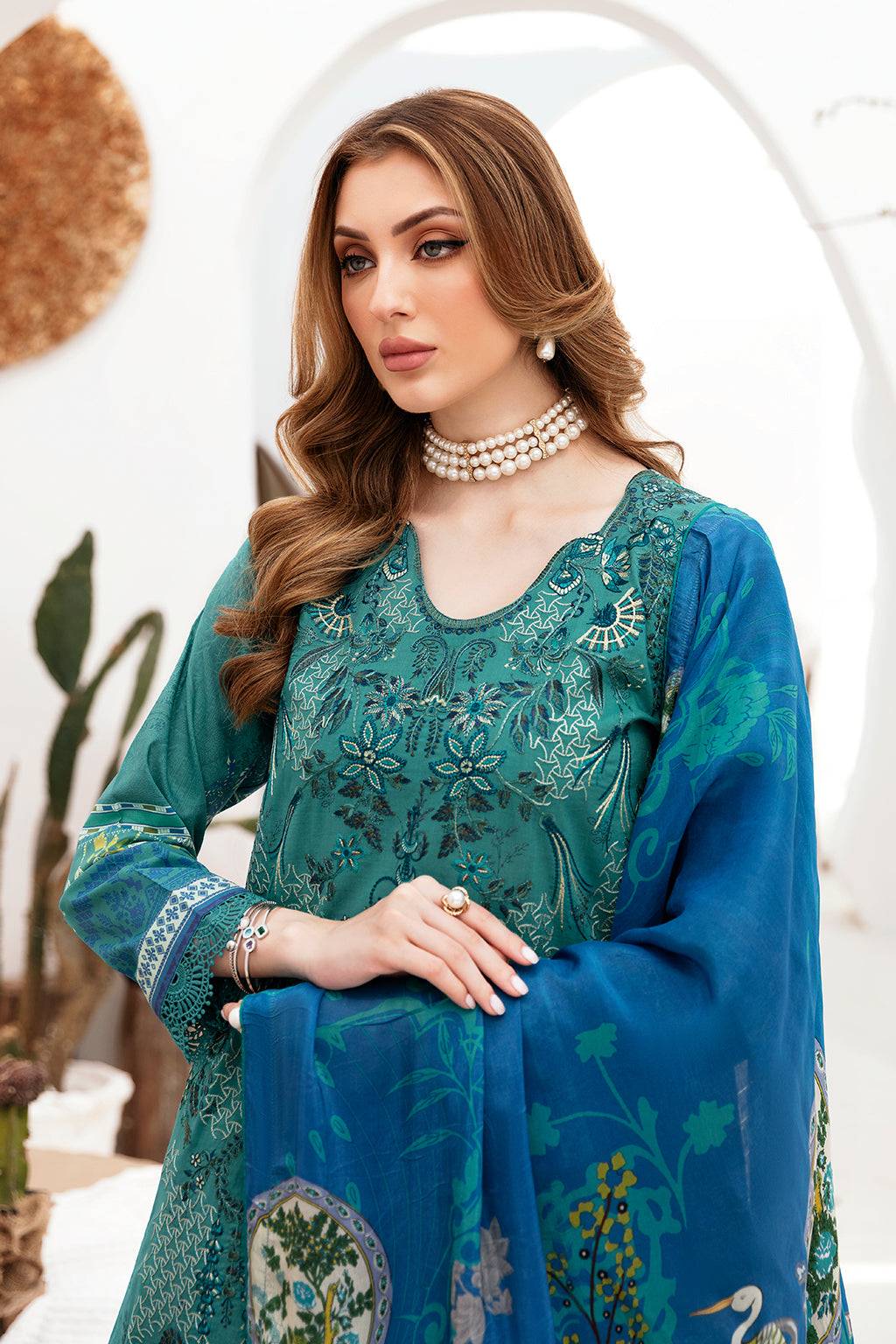 Ramsha | Ghazal Lawn 24 | G-206 - Pakistani Designer Dress - by Ramsha | Type: Luxury - 100% Original at Saira Sultan