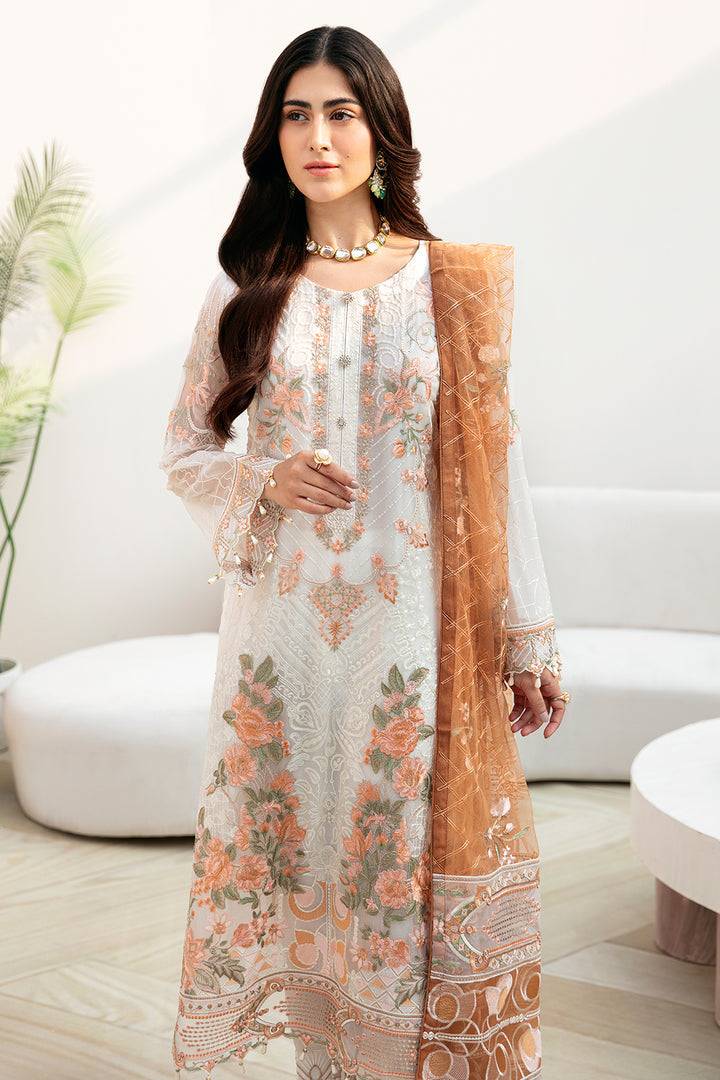 Ramsha | Chevron Chiffon Collection | A-808 - Pakistani Designer Dress - by Ramsha | Type: Casuals - 100% Original at Saira Sultan
