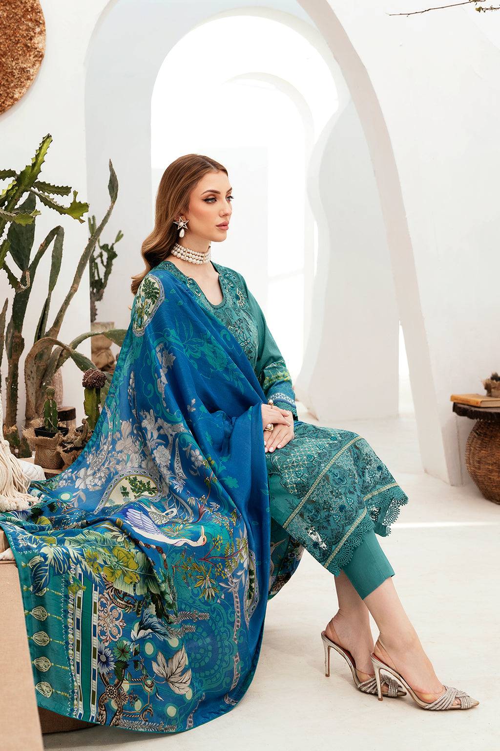 Ramsha | Ghazal Lawn 24 | G-206 - Pakistani Designer Dress - by Ramsha | Type: Luxury - 100% Original at Saira Sultan