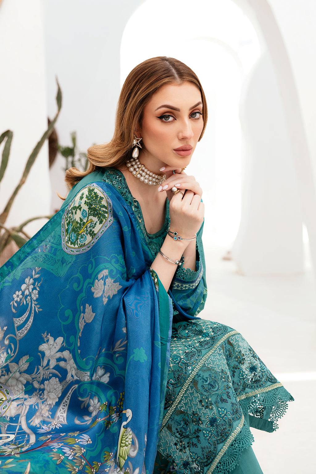 Ramsha | Ghazal Lawn 24 | G-206 - Pakistani Designer Dress - by Ramsha | Type: Luxury - 100% Original at Saira Sultan