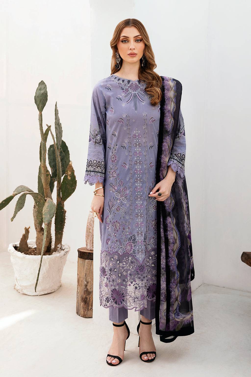 Ramsha | Ghazal Lawn 24 | G-202 - Pakistani Designer Dress - by Ramsha | Type: Luxury - 100% Original at Saira Sultan