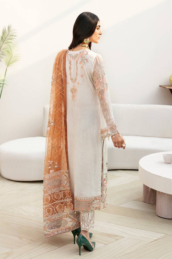 Ramsha | Chevron Chiffon Collection | A-808 - Pakistani Designer Dress - by Ramsha | Type: Casuals - 100% Original at Saira Sultan