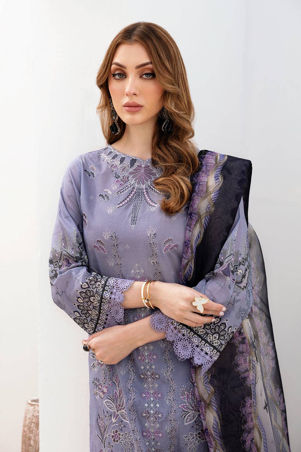 Ramsha | Ghazal Lawn 24 | G-202 - Pakistani Designer Dress - by Ramsha | Type: Luxury - 100% Original at Saira Sultan