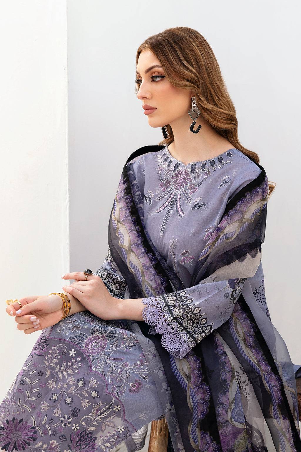 Ramsha | Ghazal Lawn 24 | G-202 - Pakistani Designer Dress - by Ramsha | Type: Luxury - 100% Original at Saira Sultan