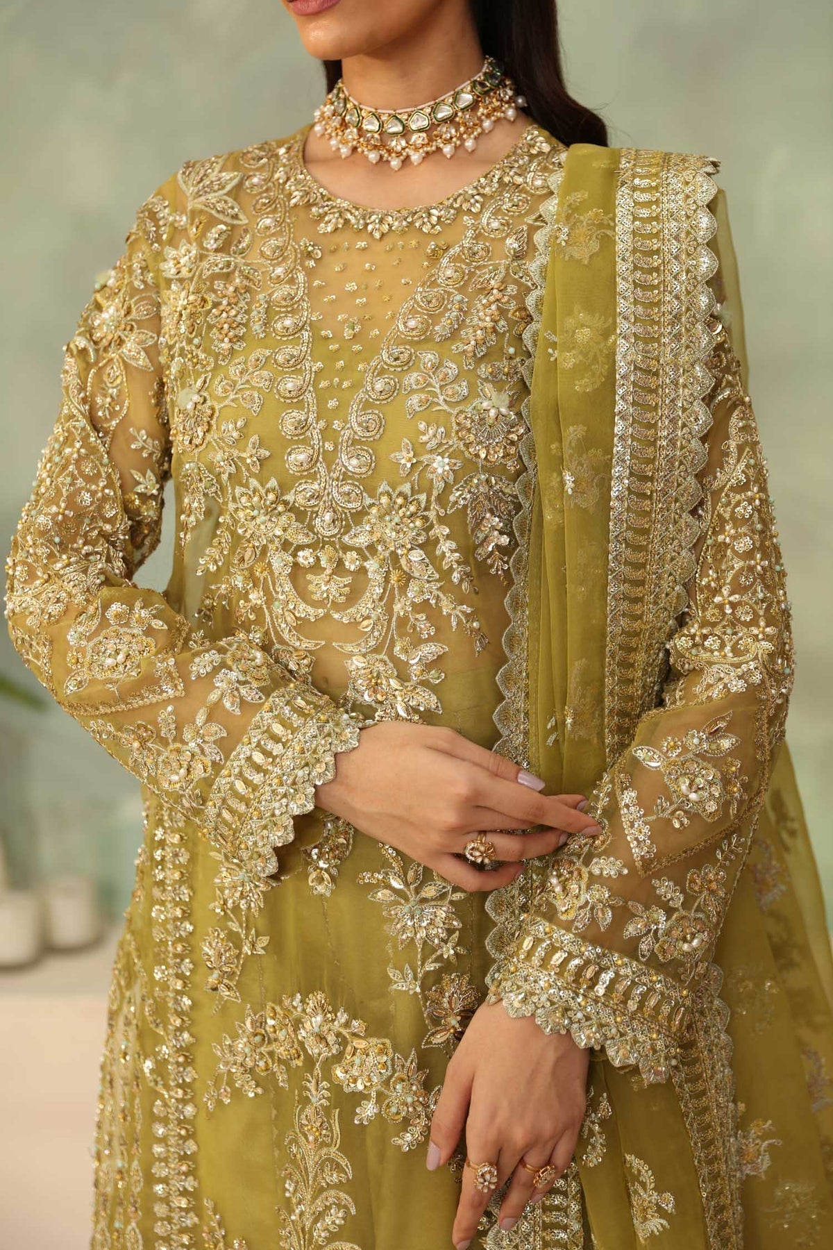 Akbar Aslam | Deewani Wedding Formals | Seraph - Pakistani Designer Dress - by Akbar Aslam - Type : Ladies Clothes - 100% Original at Saira Sultan